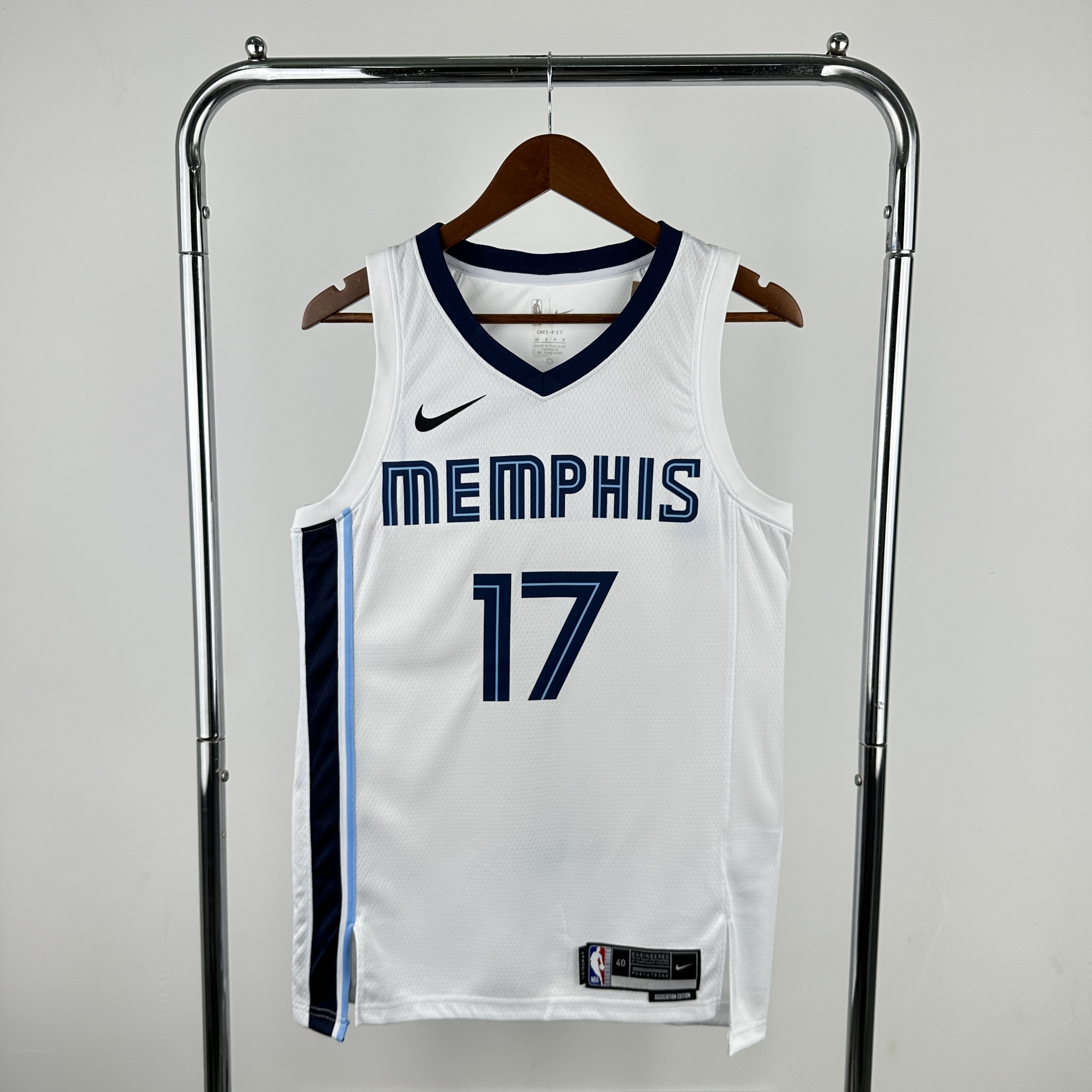 Men Memphis Grizzlies #17 Kawamura White Season Nike 2025 NBA Jersey->memphis grizzlies->NBA Jersey